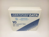 SOLD! 1980’s Certified Data 5 1/4” Diskettes x10