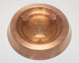 SOLD! 1960’s Royal Canadian Mounted Police Wrought Copperware Cigar Ashtray  R.C.M.P. Canada