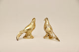 1910’s Weidlich Bros Silver Plated Pheasants Salt and Pepper Shakers