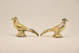 1910’s Weidlich Bros Silver Plated Pheasants Salt and Pepper Shakers