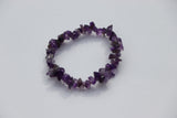 Amethyst Gemstone Chip Bracelet