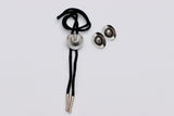 Western Cowboy Hat Bolo Tie and Earring Set