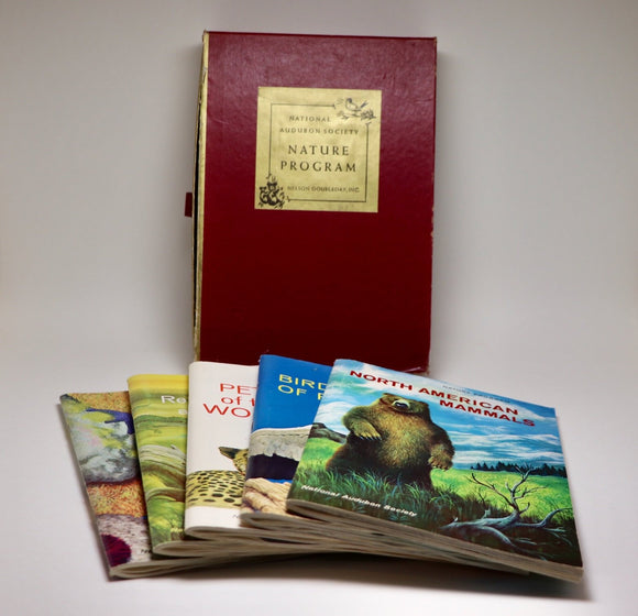 SOLD! 1960’s National Audubon Society Nature Program books with stamps