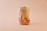 1950’s Pink Pig Porcelain Egg Cup