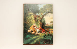 1960’s Boucher Print on Hardboard