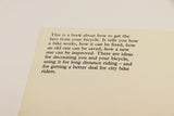 1976 Bicycles all about them, Puffin Book