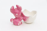 1940-50’s Pink Bunny Porcelain Egg Cup