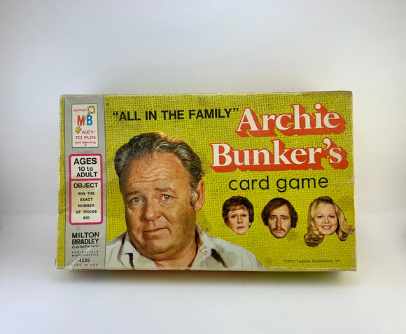 SOLD! 1972 Archie Bunker’s Card Game - Complete