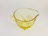SOLD! 1940’s Yellow Imperial Glass Creamer