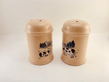 SOLD! 1950’s Giftcraft Country Home Salt and Pepper Shakers