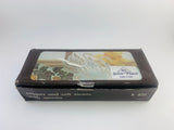 SOLD! 1960’s Silver Plated Crystal Swan Pepper and Salt Cellars with Silver Spoons