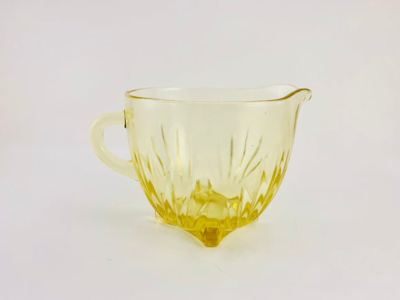 SOLD! 1940’s Yellow Imperial Glass Creamer